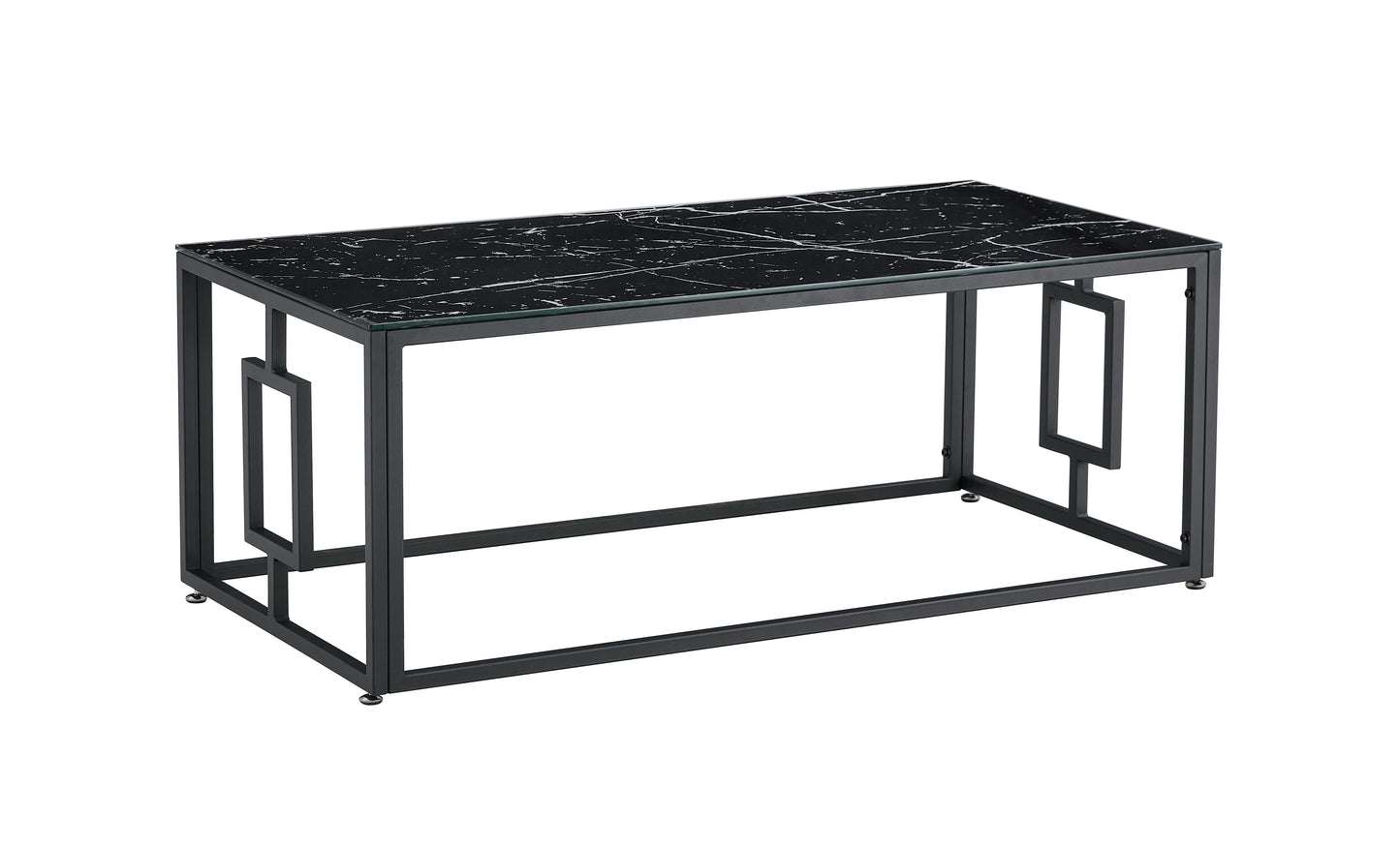 TABLE BASSE « SOPHIE » MARBRE NOIR