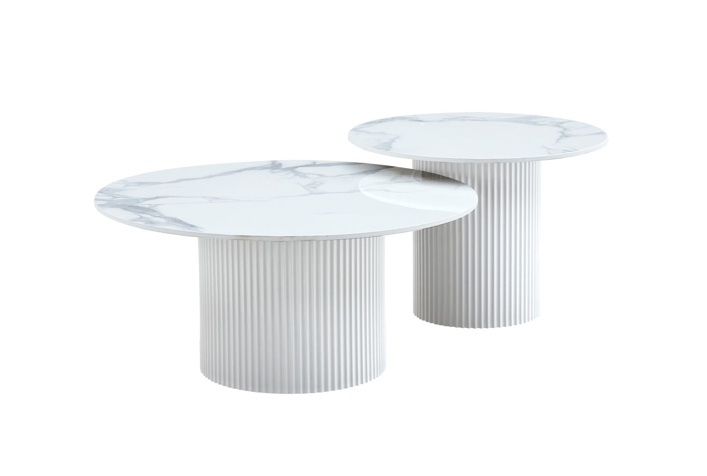 LOT DE 2 TABLES BASSES GIGOGNES « MINA »