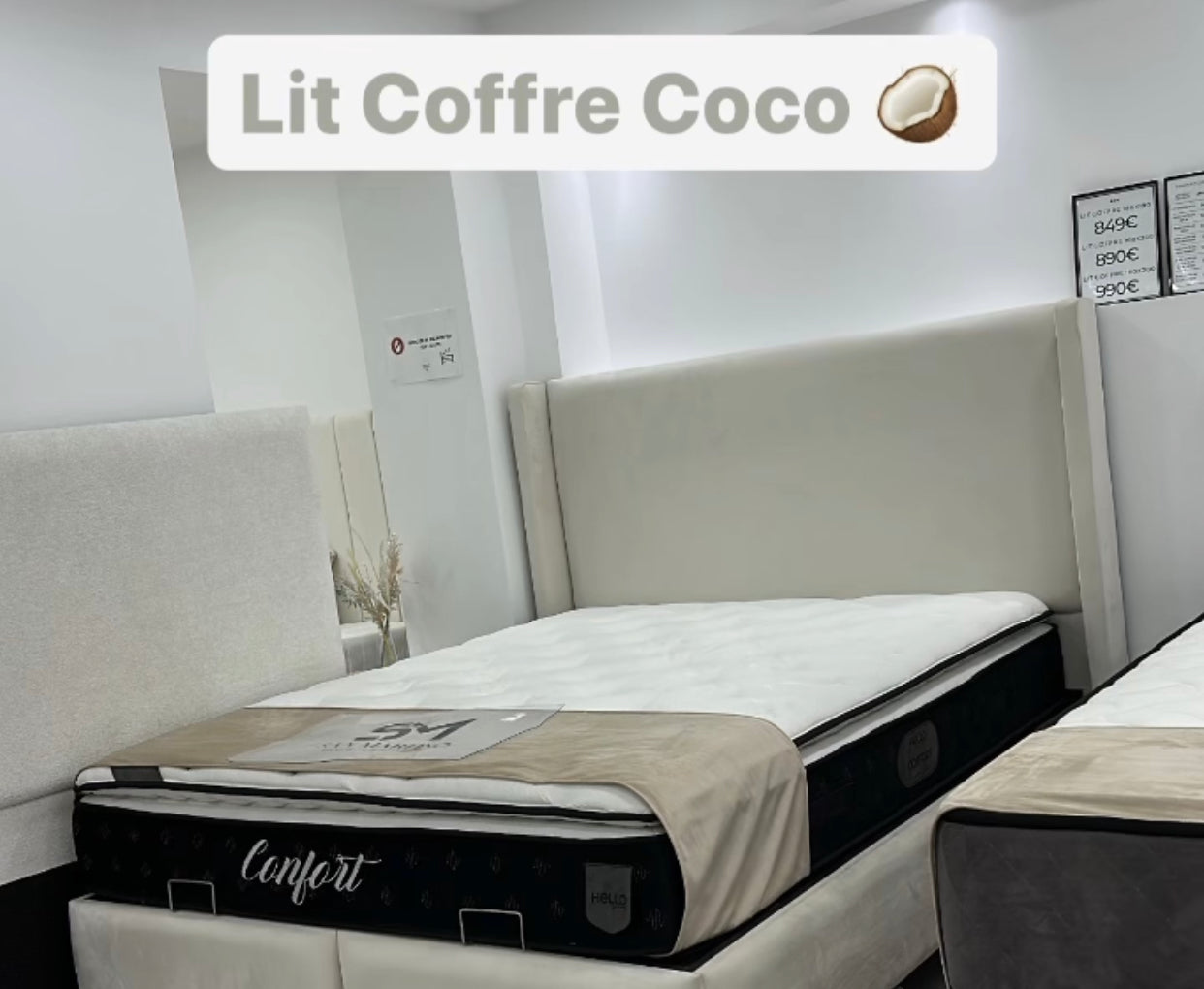 LIT COFFRE « COCO »