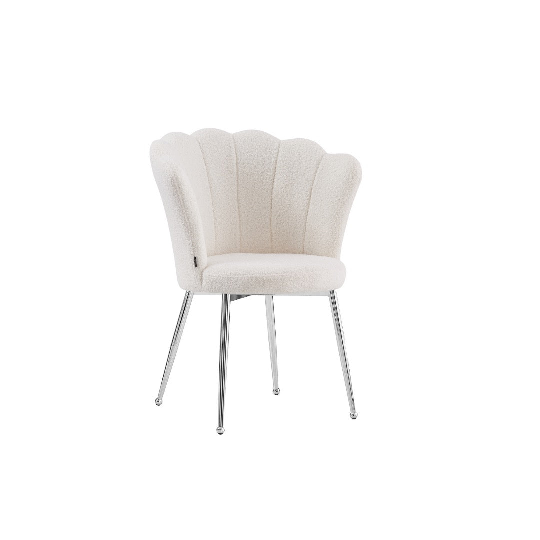 LOT DE 2 CHAISES "TEDDY"