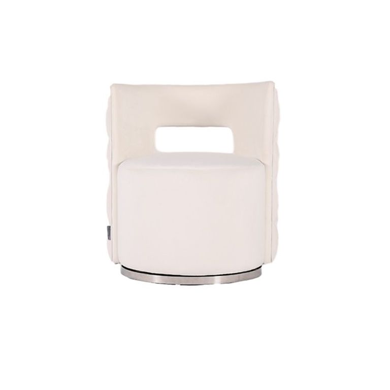 FAUTEUIL "PIENCENZA "ARGENTÉ
