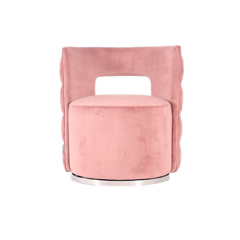 FAUTEUIL "PIENCENZA "ARGENTÉ