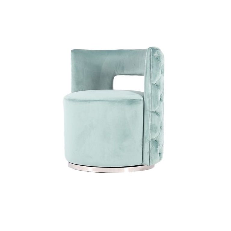 FAUTEUIL "PIENCENZA "ARGENTÉ