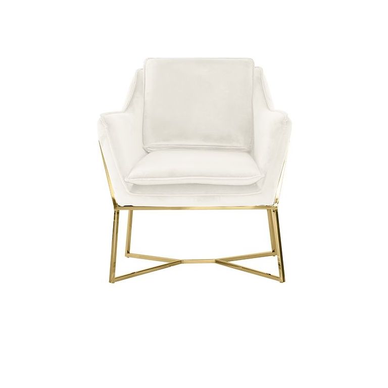 FAUTEUIL"FOGGIA" DORÉ