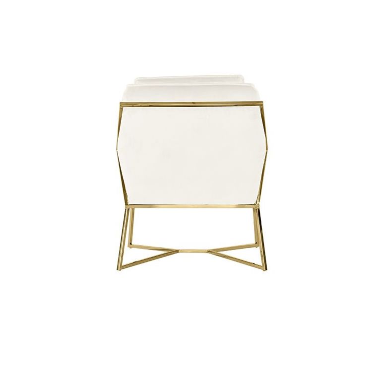 FAUTEUIL"FOGGIA" DORÉ