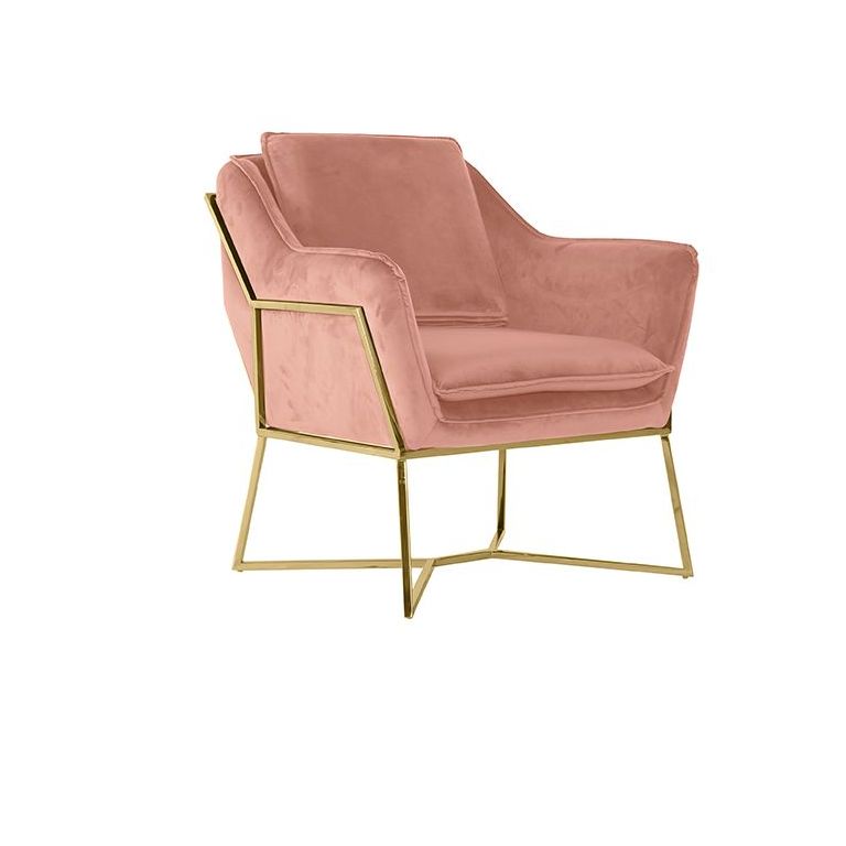FAUTEUIL"FOGGIA" DORÉ
