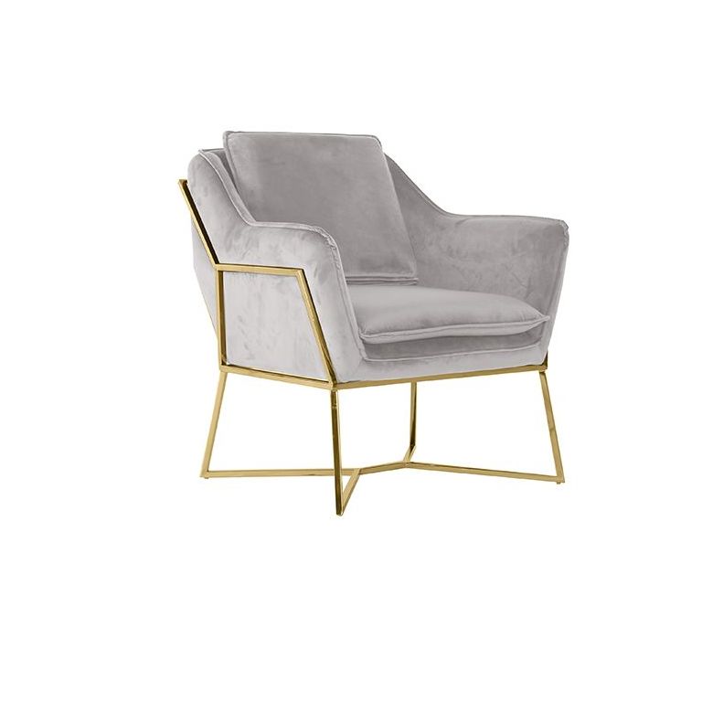FAUTEUIL"FOGGIA" DORÉ