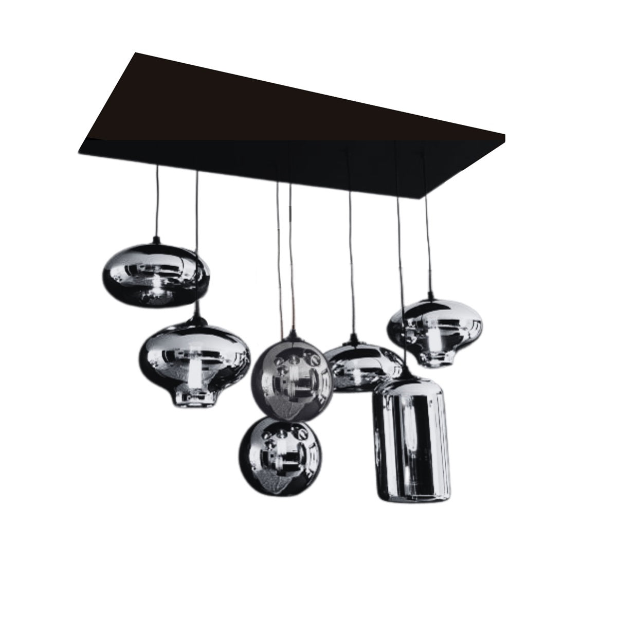 LUSTRE "AVA" ARGENT