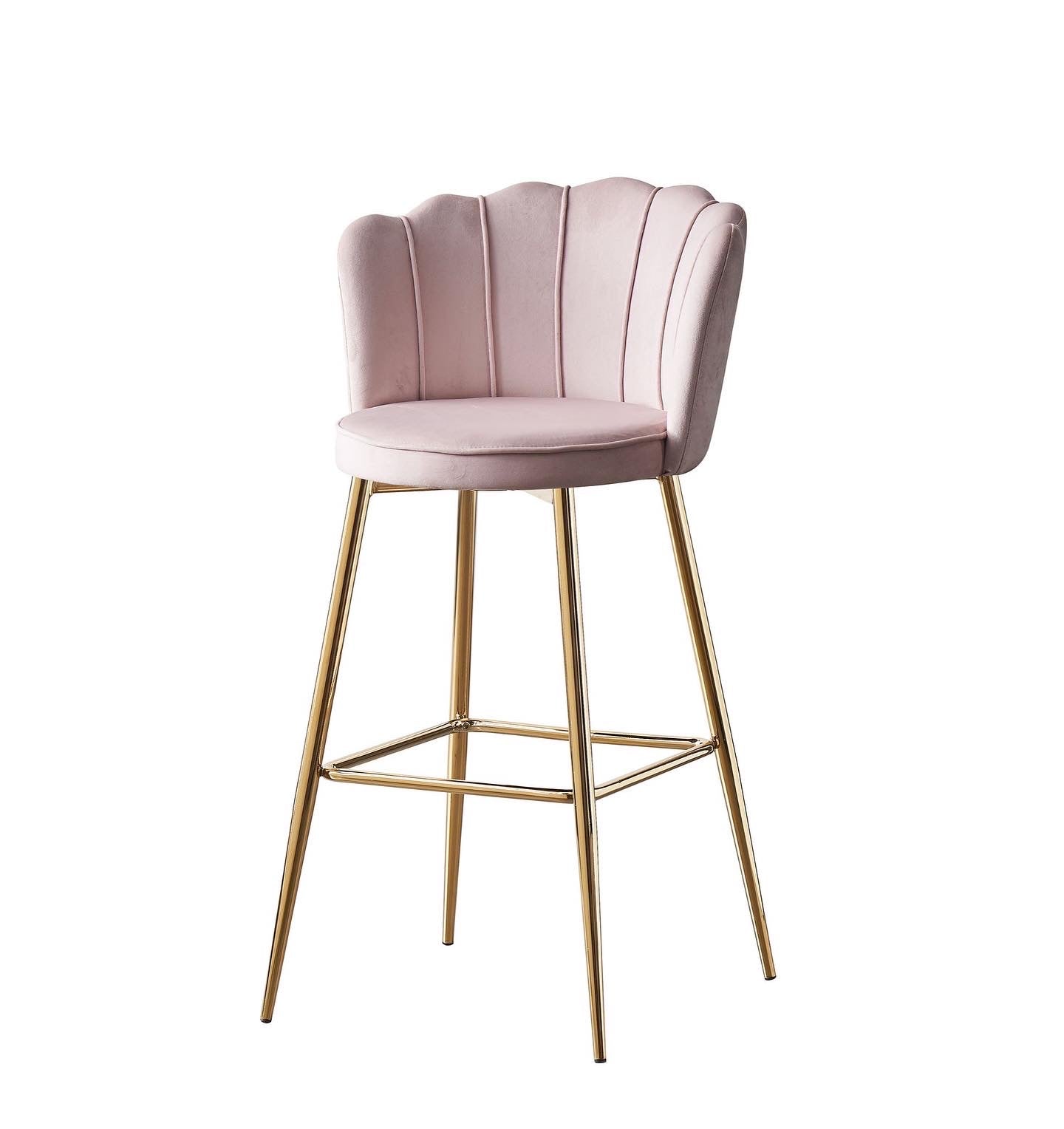 LOT DE 2 TABOURETS DE BAR "NYMPHÉA"