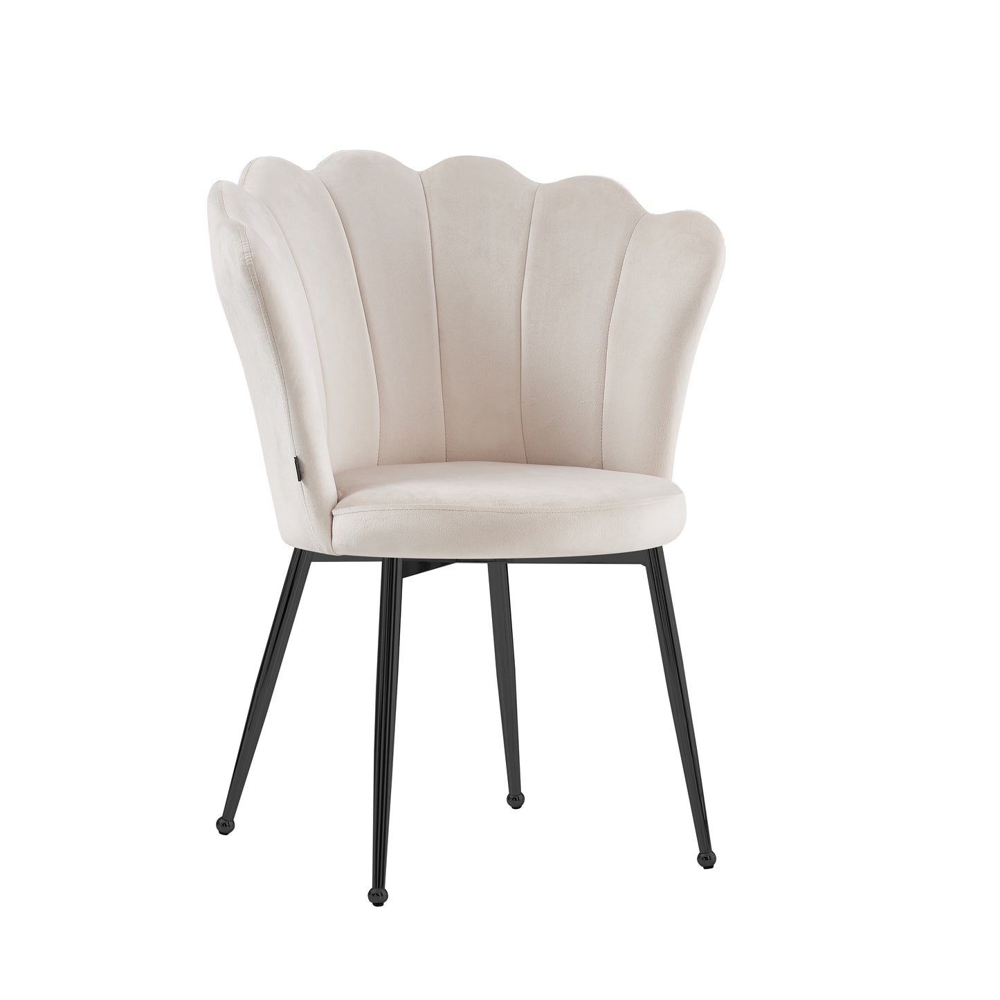 LOT DE 2 CHAISES "NYMPHEA" BLACK