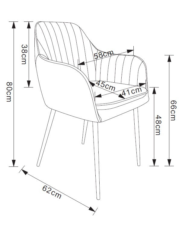 LOT DE 2 CHAISES "KANVAS"