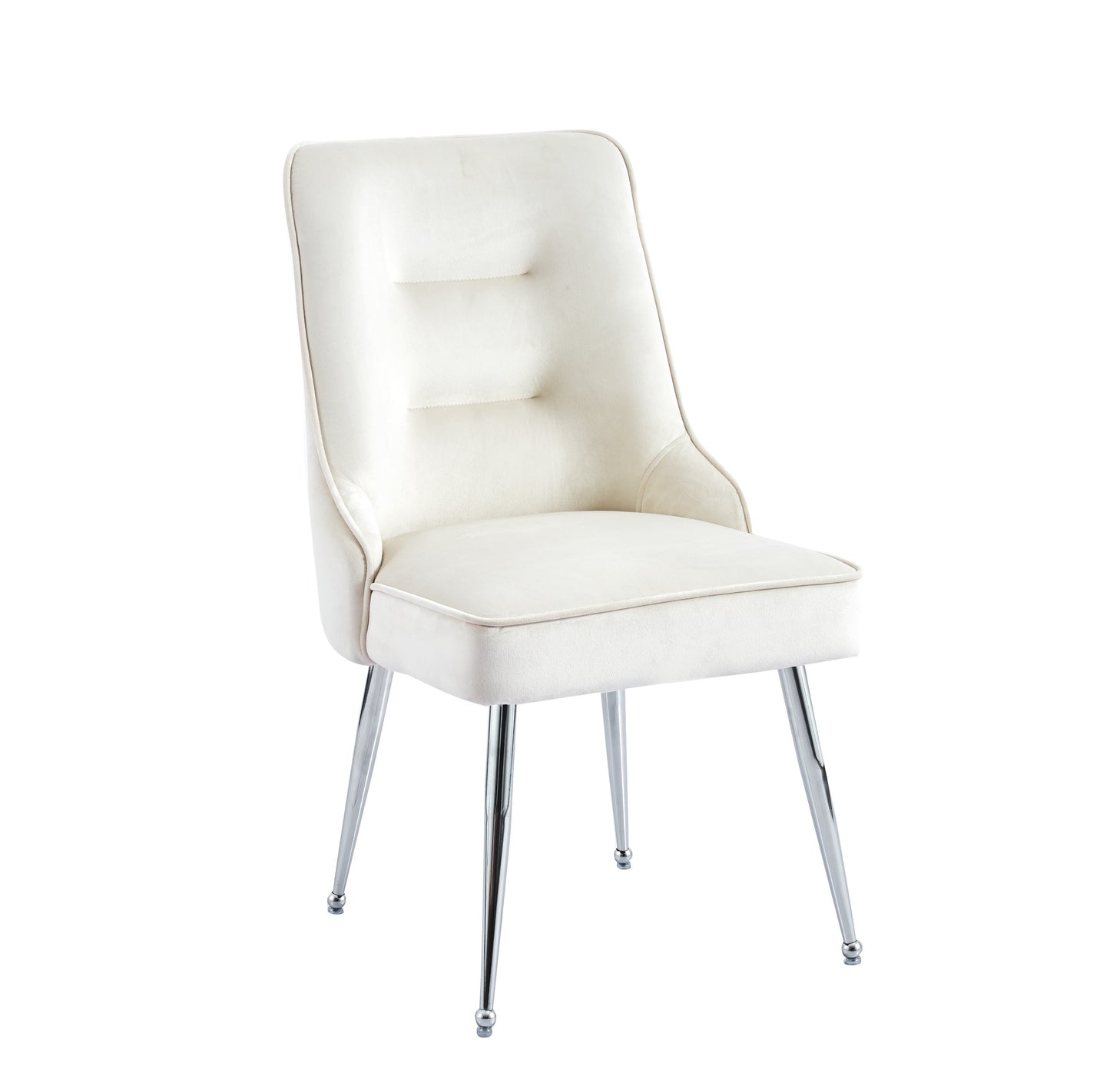 LOT DE 2 CHAISES "ZIP" VELOURS