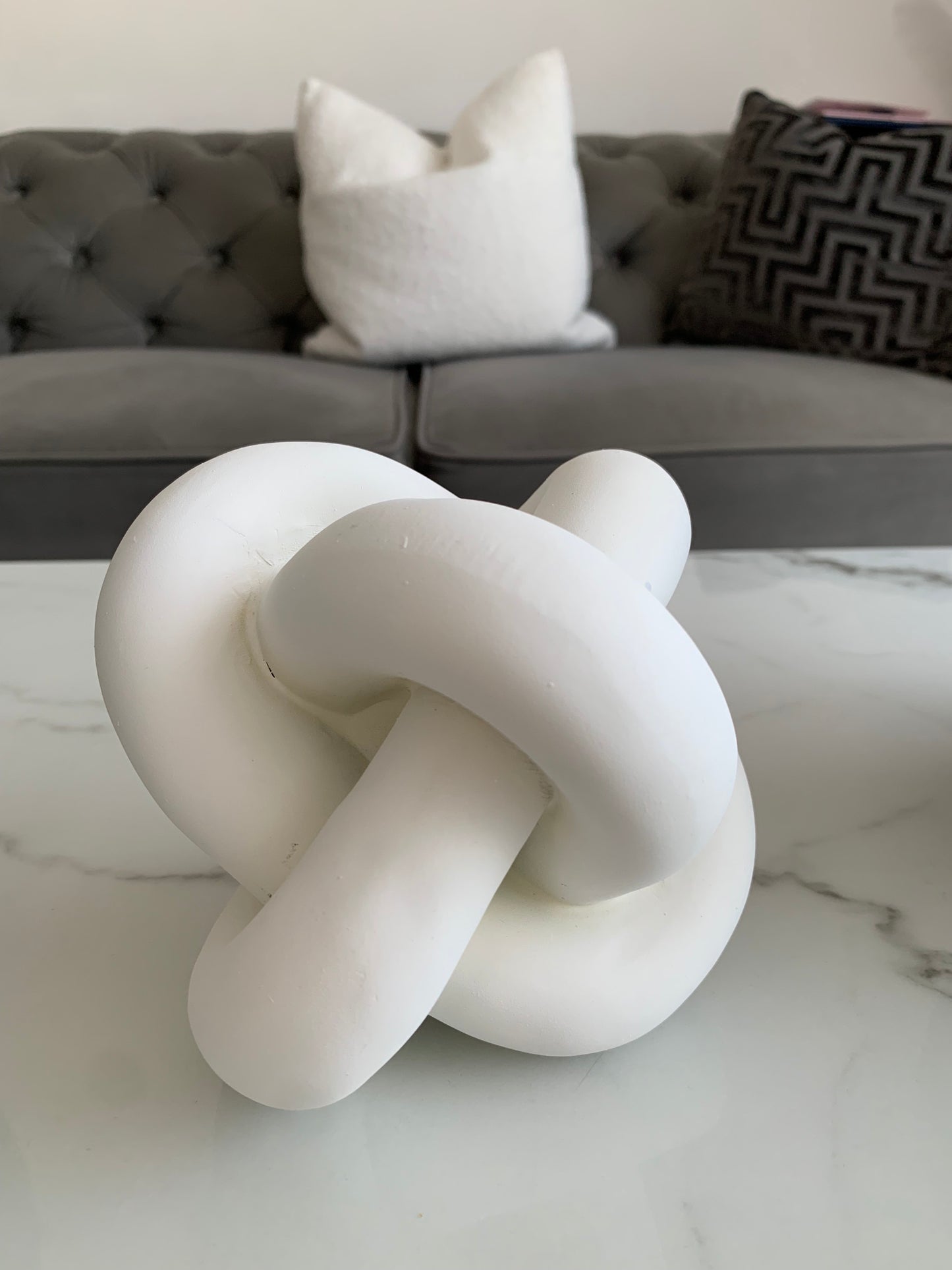 NOEUD "SERRAFINA" BLANC