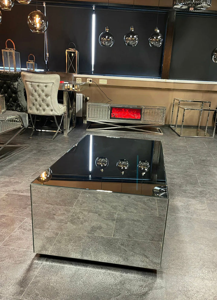 TABLE BASSE MIROIR « RACHEL »