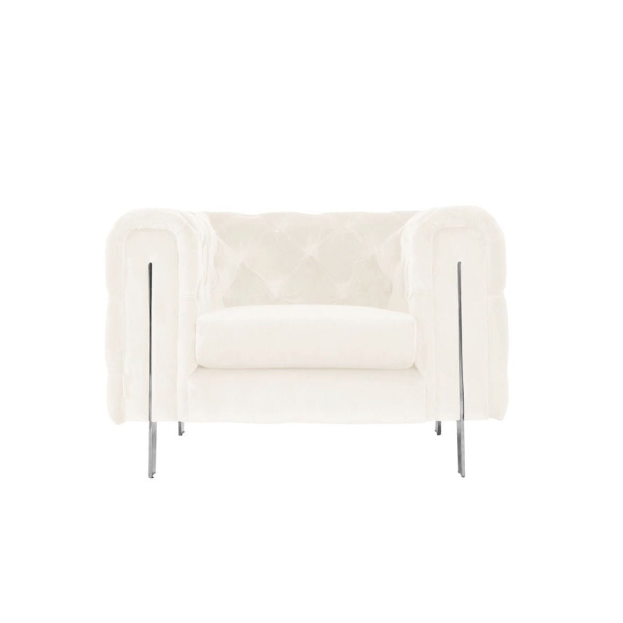 FAUTEUIL "CAMPANIA" SILVER