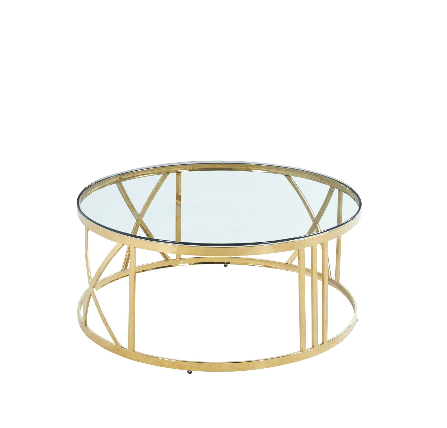 TABLE BASSE "ATMOS" VERRE TREMPÉ