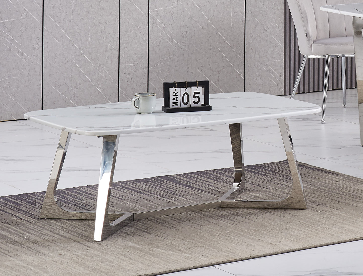 TABLE BASSE "GOSSIP" MARBRÉ