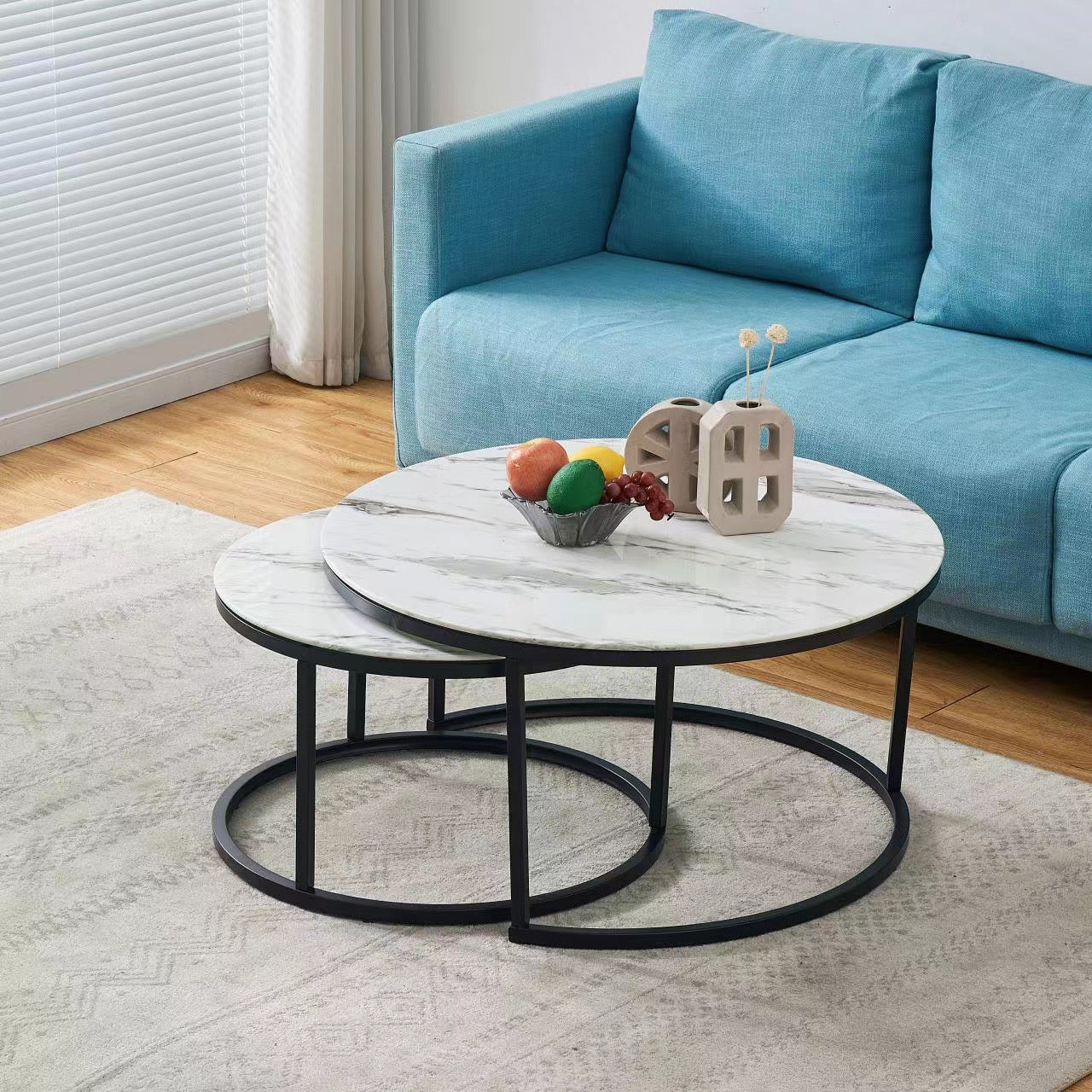 TABLE BASSE GIGOGNE MARBRÉ