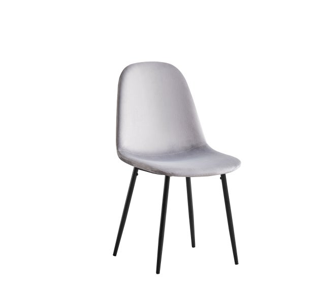 LOT DE CHAISES "SCANDINAVE" BLACK