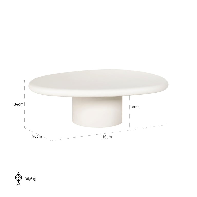 TABLE BASSE "BLOOMSTONE" RICHMOND INTERIORS