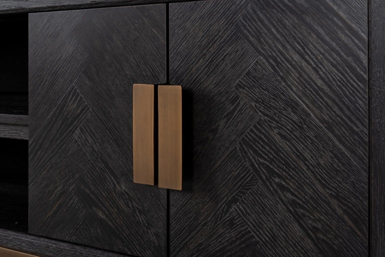 MEUBLE TV "BLACKBONE DORÉ" RICHMOND INTERIORS