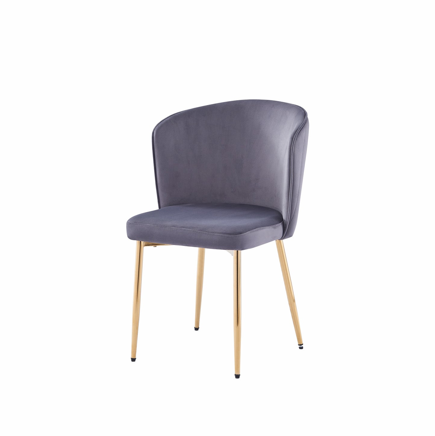 LOT DE 2 CHAISES "DIANA" GOLD OU SILVER