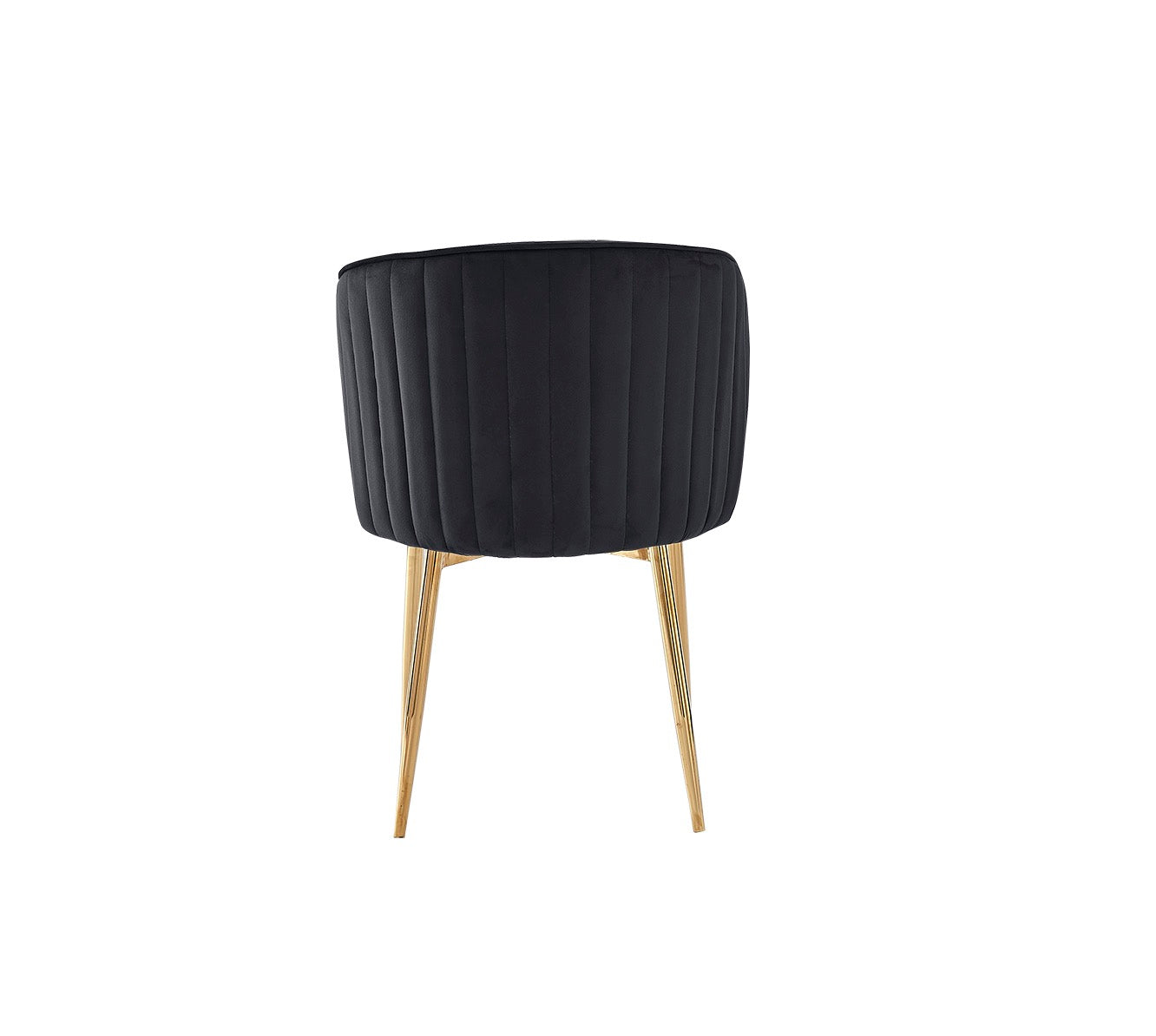 LOT DE 2 CHAISES "DIANA" GOLD OU SILVER
