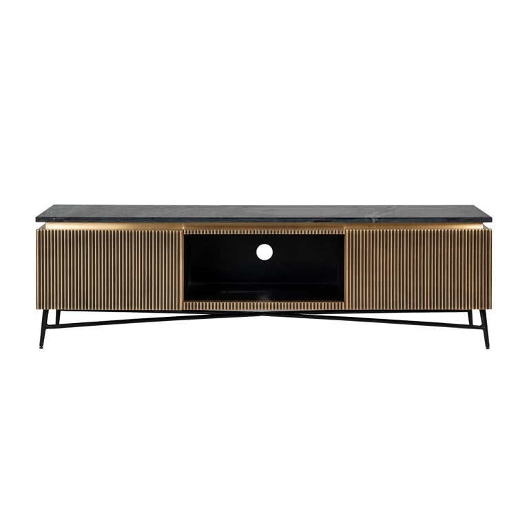 MEUBLE TV "IRONVILLE" 2 PORTES RICHMOND INTERIORS