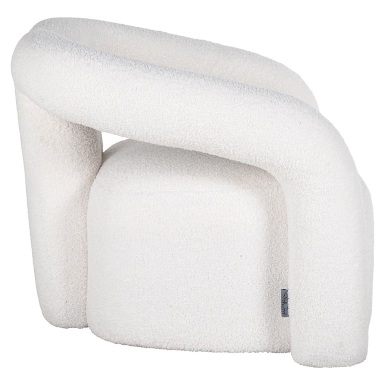 FAUTEUIL "DANA" LAINE BOUCLÉE RICHMOND INTERIORS