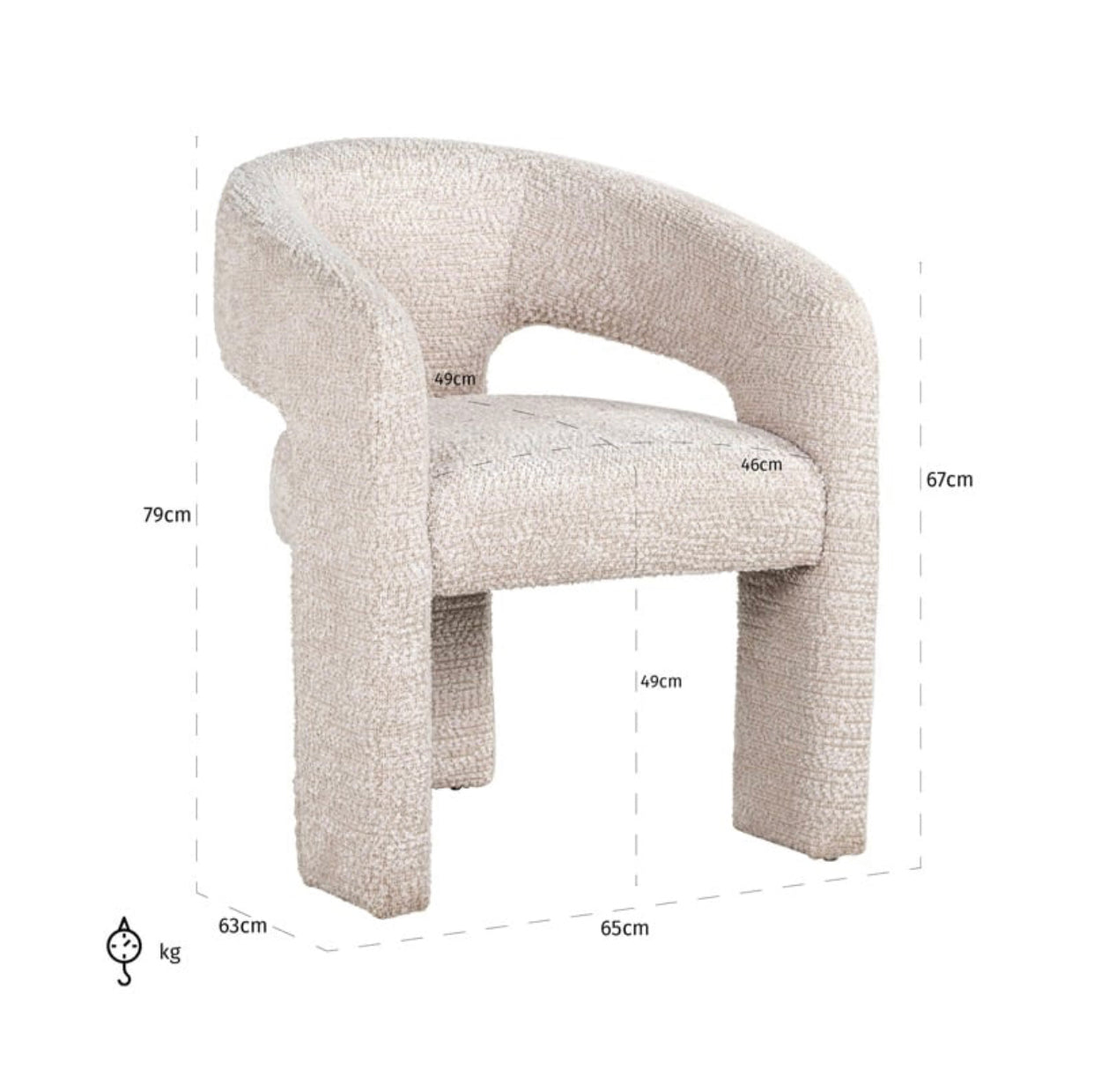 FAUTEUIL « BELLE » RICHMOND INTERIORS
