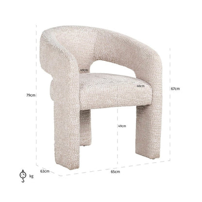 FAUTEUIL « BELLE » RICHMOND INTERIORS