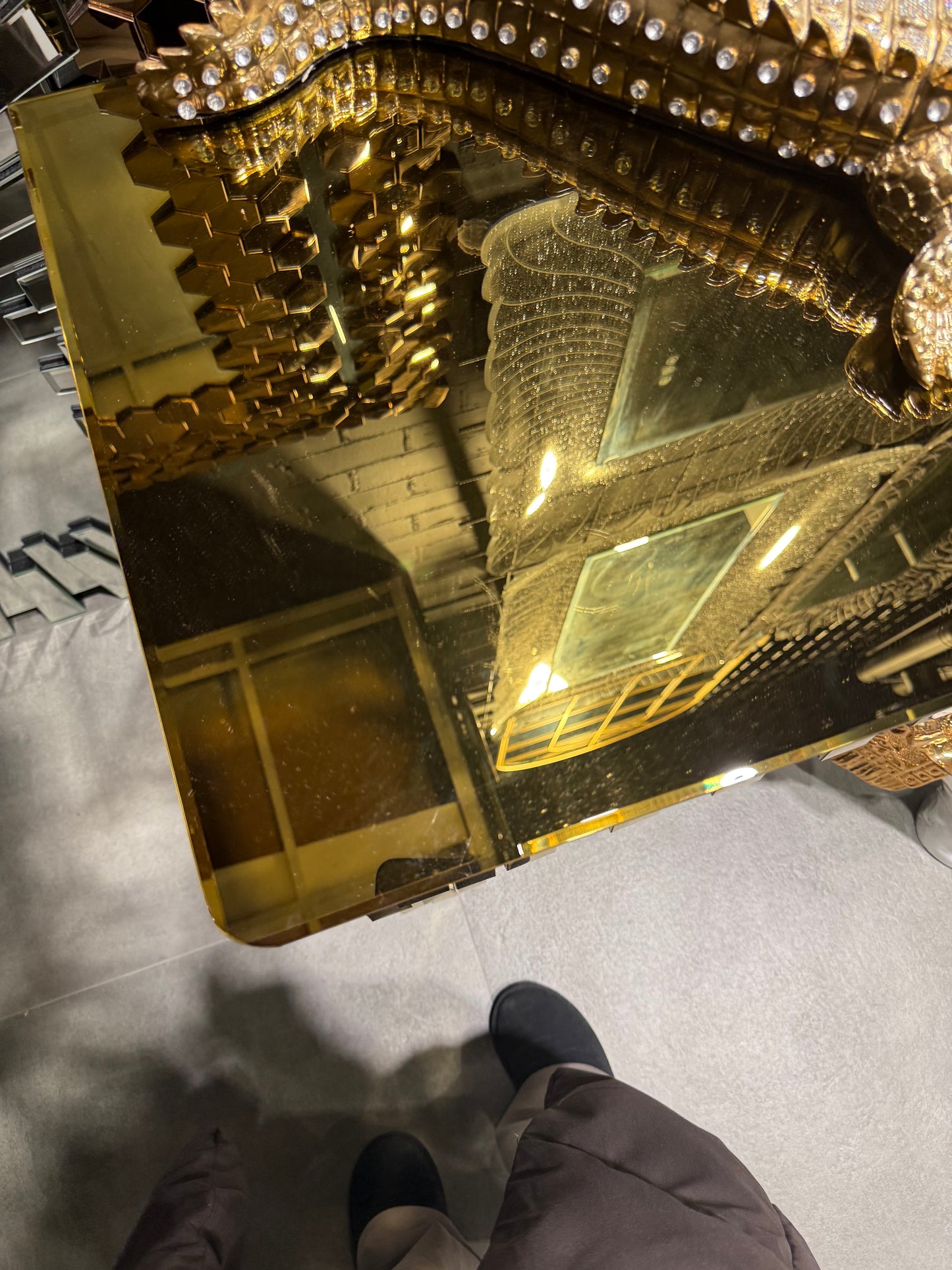 CONSOLE DORÉ « GOLDY »