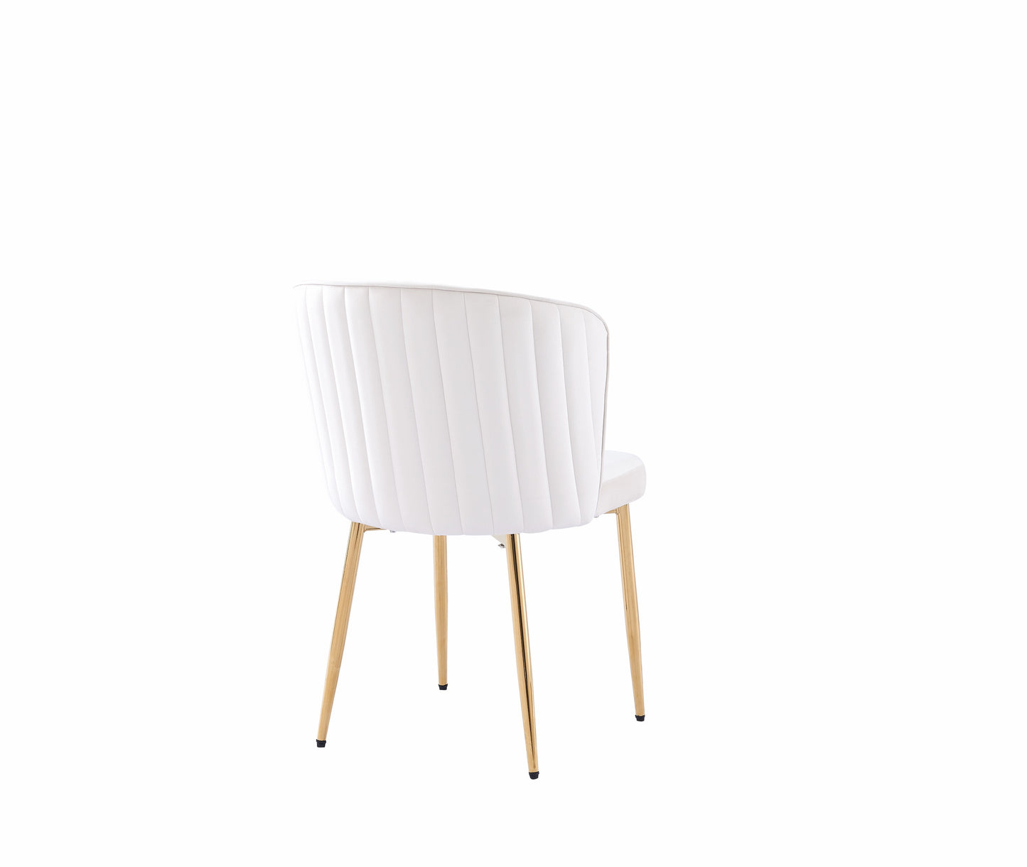 LOT DE 2 CHAISES "DIANA" GOLD OU SILVER
