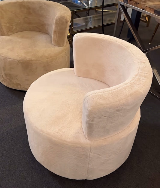 FAUTEUIL « LAZY » VELOURS