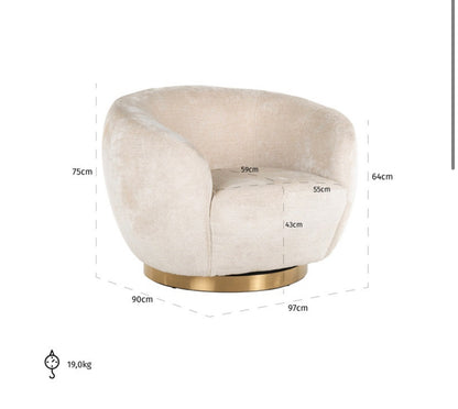 FAUTEUIL « LAYLA » RICHMOND INTERIORS