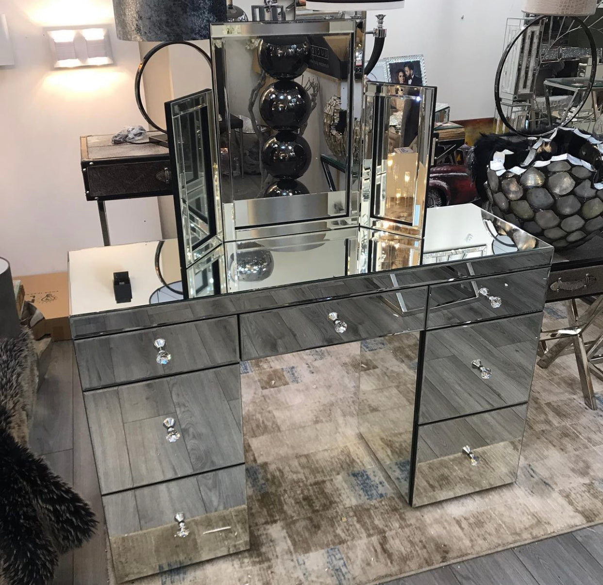 COIFFEUSE MIROIR « DAISY »