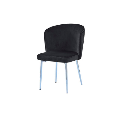 LOT DE 2 CHAISES "DIANA" GOLD OU SILVER