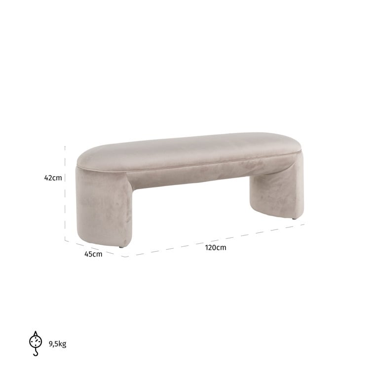 BANQUETTE "FARGO" RICHMOND INTERIORS