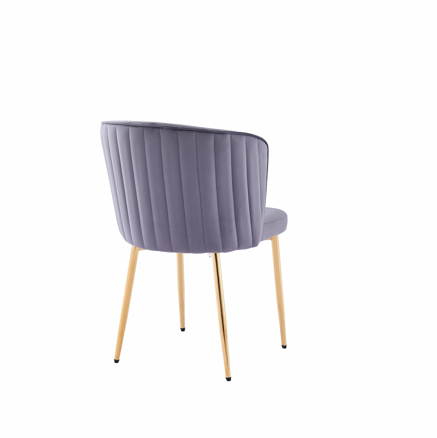 LOT DE 2 CHAISES "DIANA" GOLD OU SILVER