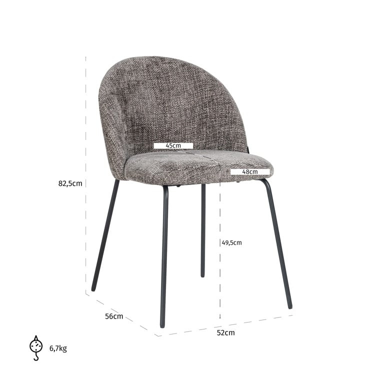 CHAISE "ALYSSA" RICHMOND INTERIORS