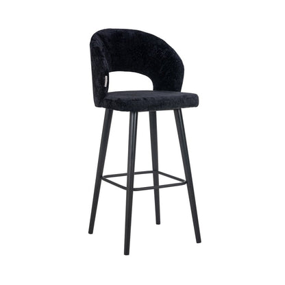 TABOURET DE BAR "SAVOY" CHENILLE RICHMOND INTERIORS