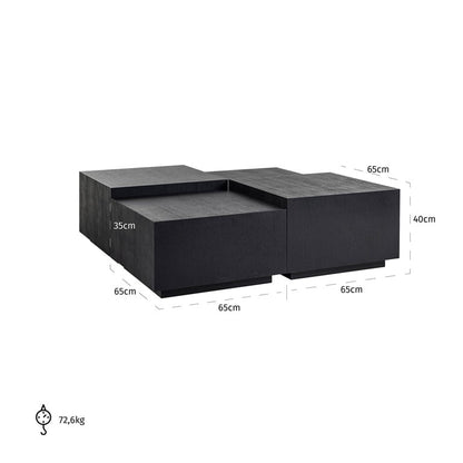 TABLE BASSE "TETRA" RICHMOND INTERIORS