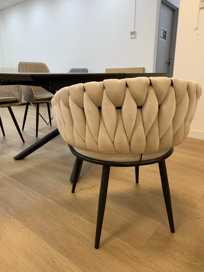 LOT DE 2 CHAISES « WAVY » TOUT COLORIS