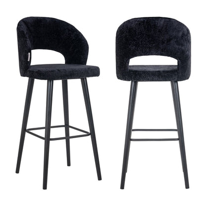 TABOURET DE BAR "SAVOY" CHENILLE RICHMOND INTERIORS