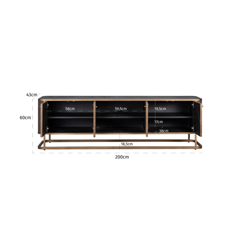 MEUBLE TV "CLASSIO" RICHMOND INTERIORS