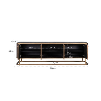 MEUBLE TV "CLASSIO" RICHMOND INTERIORS