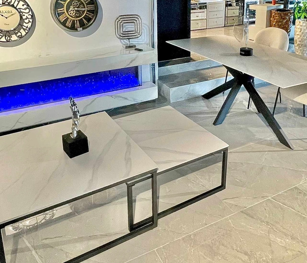 TABLE BASSE "SASSY" MARBRE