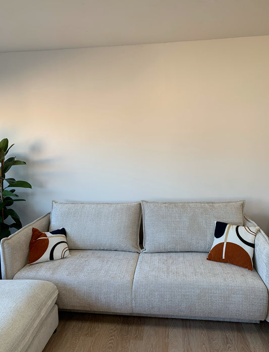 CANAPÉ « AMALFI » CONVERTIBLE BEIGE