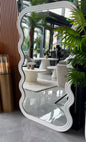 MIROIR "ORGANIC" BLANC