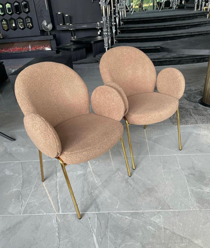 LOT DE 2 CHAISES « BEAN »